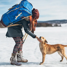 Lade das Bild in den Galerie-Viewer, Orthopädische Winterstiefel für Damen - wasserdicht, warm, elegant, grau 4
