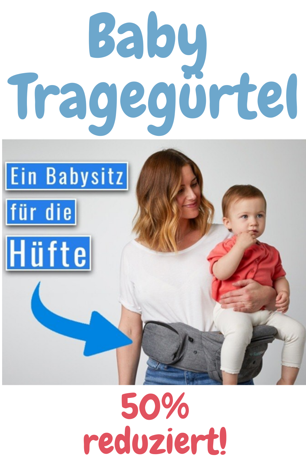 Babytrage – Ergonomischer Baby-Hüftsitz -