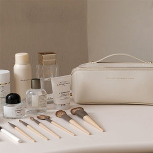 MakeupBag™ - Lederne Kosmetiktasche